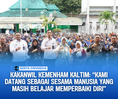 Kakanwil Kemenham Kalimantan Timur ke Rutan Samarinda