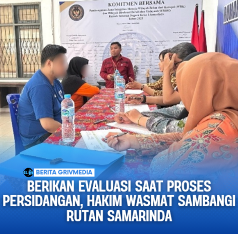 Evaluasi persidangan Rutan Samarinda