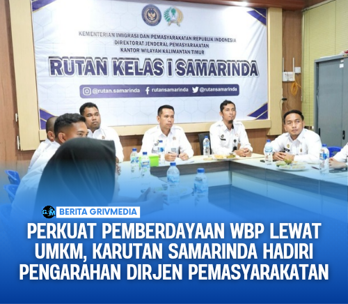 Pemberdayaan UMKM wbp rutan Samarinda