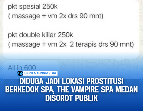 The vampire spa diduga prostitusi