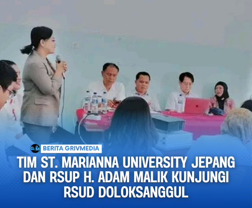 Kunjungan Tim St marianna University Jepang ke RSUD Dolok sanggul