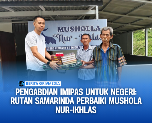 Pengabdian Rutan Samarinda perbaiki Mushola