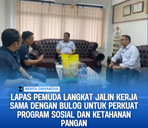 Lapas pemuda Langkat dan Bulog jalin kerjasama sosial