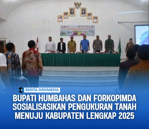 Bupati Humbahas sosialisasi pengukuran tanah