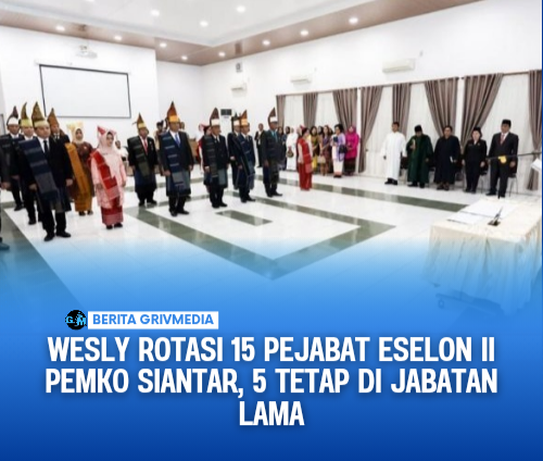 Rotasi pejabat pemko Siantar