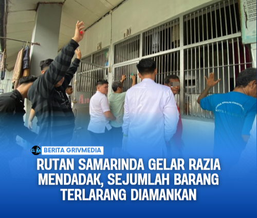 Rutan Samarinda razia barang terlarang