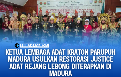 Ketua lembaga adat kraton parupuh Madura Usulkan restorasi justice Adat Rejang Lebong Diterapkan di Madura
