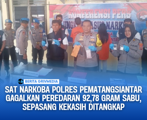 Sat Narkoba polres Siantar gagalkan peredaran sabu