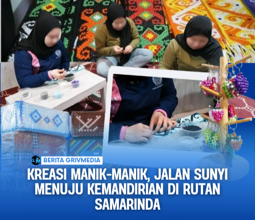 Kreasi manik-manik jalan sunyi menuju kemandirian di Rutan Samarinda