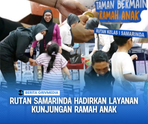 Rutan Samarinda Hadirkan Kunjungan Ramah Anak