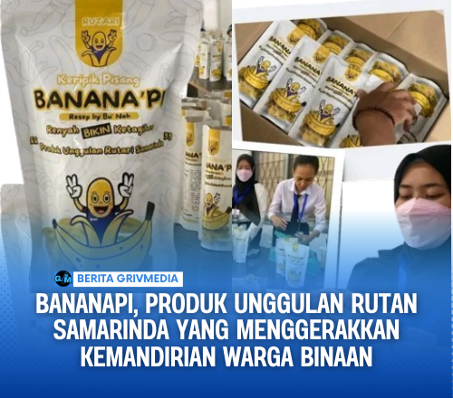 Bananapi Produk unggulan Rutan Samarinda yang menggerakkan kemandirian warga binaan