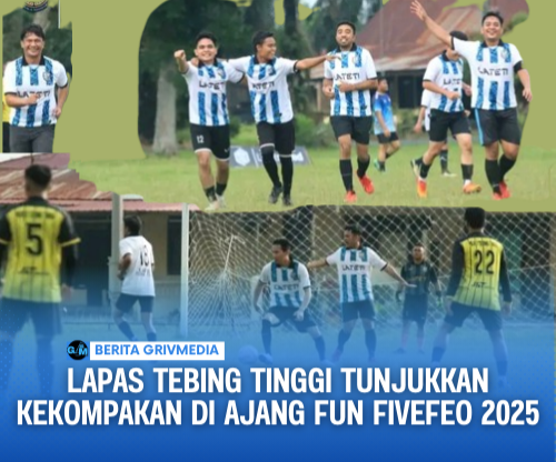 Lapas Tebingtinggi tunjukkan kekompakan di ajang fun fivefeo 2025