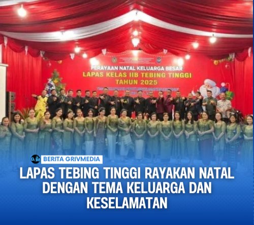 Lapas Tebing Tinggi rayakan Natal dengan tema keluarga dan keselamatan