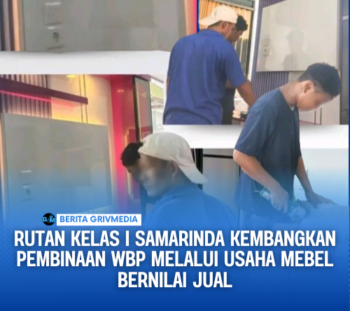 Rutan Samarinda kembangkan pembinaan WBP Melalui Usaha Mebel Bernilai Jual