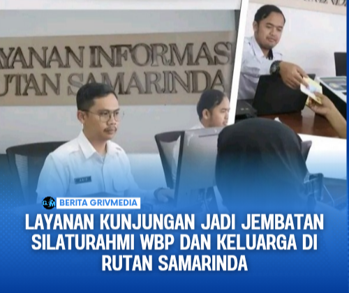 Layanan kunjungan jadi jembatan silaturahmi WBP dan keluarga di rutan Samarinda