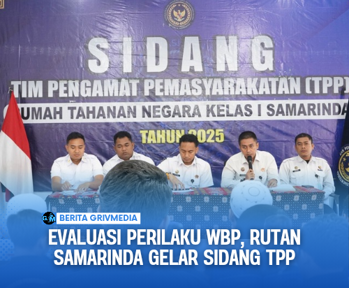 Evaluasi perilaku WBP rutan Samarinda Gelar sidang TPP
