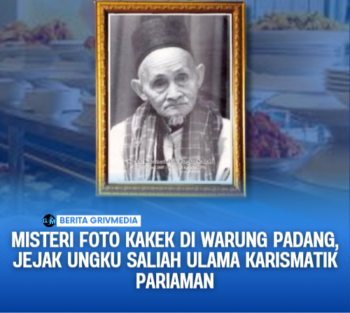 Misteri Foto Kakek di Warung Padang, Jejak Ungku Saliah Ulama Karismatik Pariaman