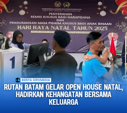 Rutan Batam Gelar Open House Natal, Hadirkan Kehangatan Bersama Keluarga