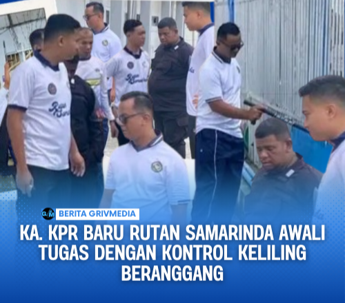 Ka. KPR Baru Rutan Samarinda Awali Tugas dengan Kontrol Keliling Beranggang