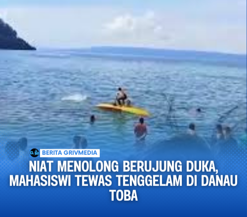 Niat Menolong Berujung Duka, Mahasiswi Tewas Tenggelam di Danau Toba