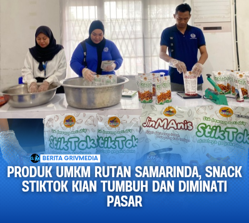 Produk UMKM Rutan Samarinda, Snack Stiktok Kian Tumbuh dan Diminati Pasar