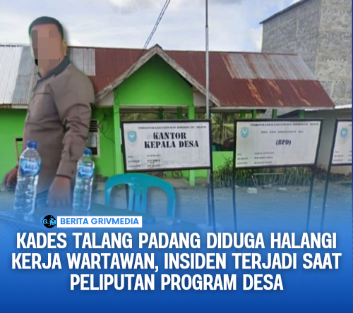 Kades Talang Padang Diduga Halangi Kerja Wartawan, Insiden Terjadi Saat Peliputan Program Desa