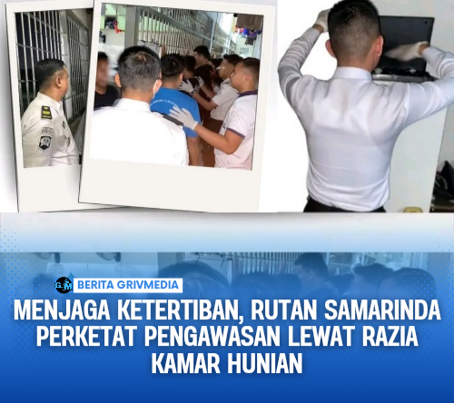 Menjaga Ketertiban, Rutan Samarinda Perketat Pengawasan Lewat Razia Kamar Hunian