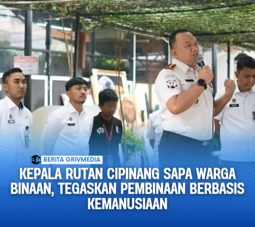 Kepala Rutan Cipinang Sapa Warga Binaan, Tegaskan Pembinaan Berbasis Kemanusiaan