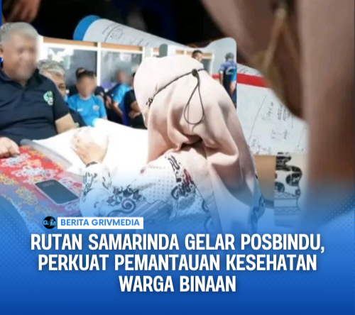 Rutan Samarinda Gelar Posbindu, Perkuat Pemantauan Kesehatan Warga Binaan
