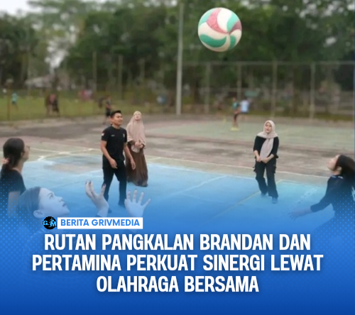 Rutan Pangkalan Brandan dan Pertamina Perkuat Sinergi Lewat Olahraga Bersama