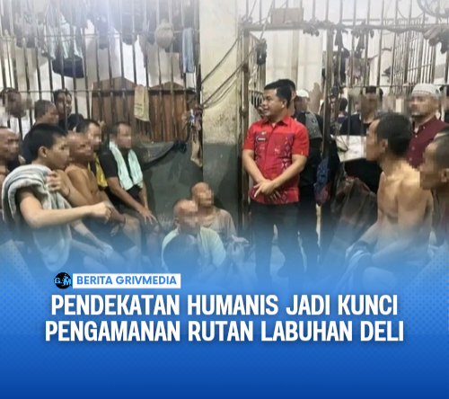 Pendekatan Humanis Jadi Kunci Pengamanan Rutan Labuhan Deli