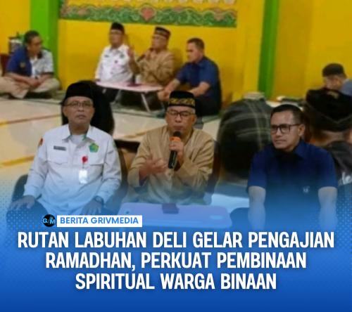 Rutan Labuhan Deli Gelar Pengajian Ramadhan, Perkuat Pembinaan Spiritual Warga Binaan