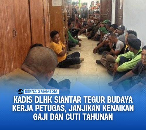 Kadis DLHK Siantar Tegur Budaya Kerja Petugas, Janjikan Kenaikan Gaji dan Cuti Tahunan
