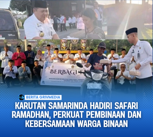 Karutan Samarinda Hadiri Safari Ramadhan, Perkuat Pembinaan dan Kebersamaan Warga Binaan