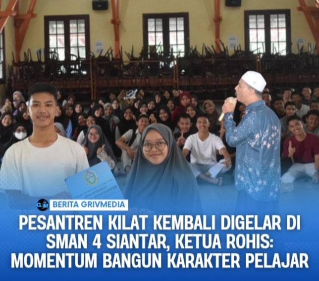 Pesantren Kilat di SMAN 4 Siantar dengan peserta pelajar dan pengajar.