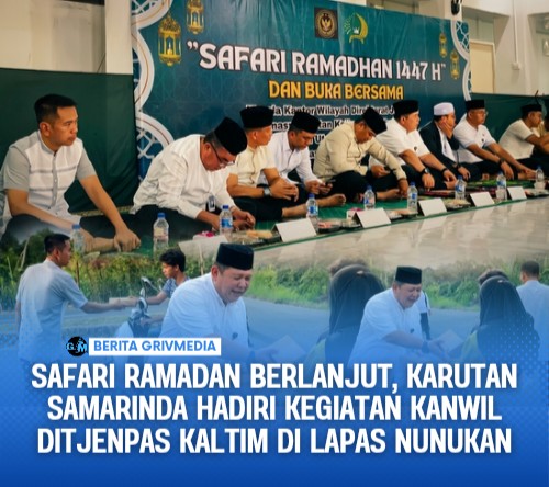 Safari Ramadan Berlanjut, Karutan Samarinda Hadiri Kegiatan Kanwil Ditjenpas Kaltim di Lapas Nunukan