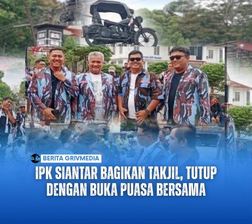 IPK Siantar Bagikan Takjil, Tutup dengan Buka Puasa Bersama