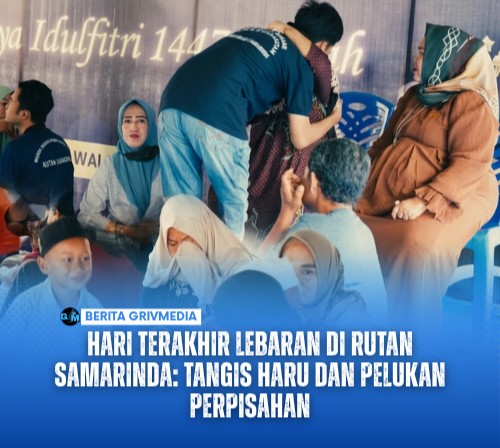 Hari Terakhir Lebaran di Rutan Samarinda: Tangis Haru dan Pelukan Perpisahan