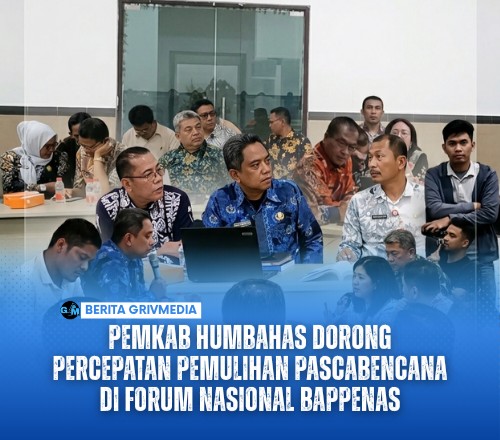 Pemkab Humbahas Dorong Percepatan Pemulihan Pascabencana di Forum Nasional Bappenas