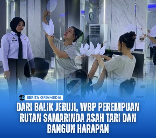 Dari Balik Jeruji, WBP Perempuan Rutan Samarinda Asah Tari dan Bangun Harapan