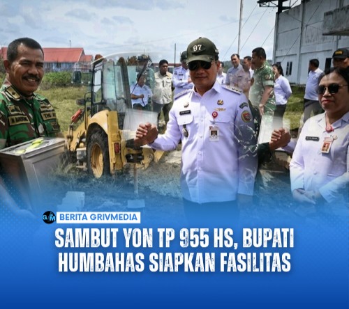 Sambut Yon TP 955 HS, Bupati Humbahas Siapkan Fasilitas