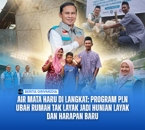 Air Mata Haru di Langkat: Program PLN Ubah Rumah Tak Layak Jadi Hunian Layak dan Harapan Baru