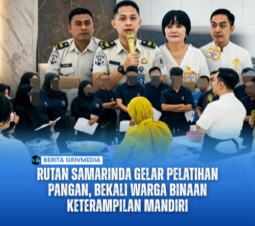 Rutan Samarinda Gelar Pelatihan Pangan, Bekali Warga Binaan Keterampilan Mandiri