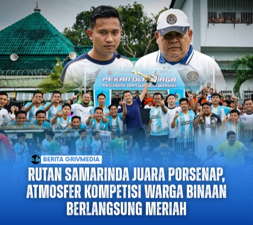 Rutan Samarinda Juara PORSENAP, Atmosfer Kompetisi Warga Binaan Berlangsung Meriah