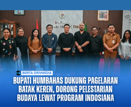 Bupati Humbahas Dukung Pagelaran Batak Keren, Dorong Pelestarian Budaya Lewat Program Indosiana