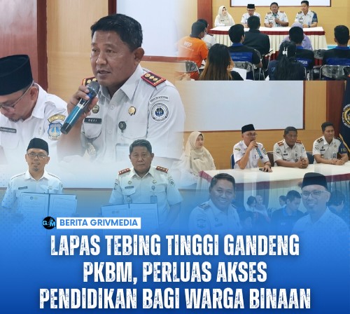 Lapas Tebing Tinggi Gandeng PKBM, Perluas Akses Pendidikan bagi Warga Binaan