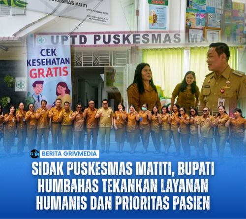 Sidak Puskesmas Matiti, Bupati Humbahas Tekankan Layanan Humanis dan Prioritas Pasien