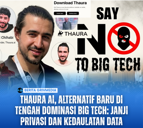 Thaura AI, Alternatif Baru di Tengah Dominasi Big Tech: Janji Privasi dan Kedaulatan Data