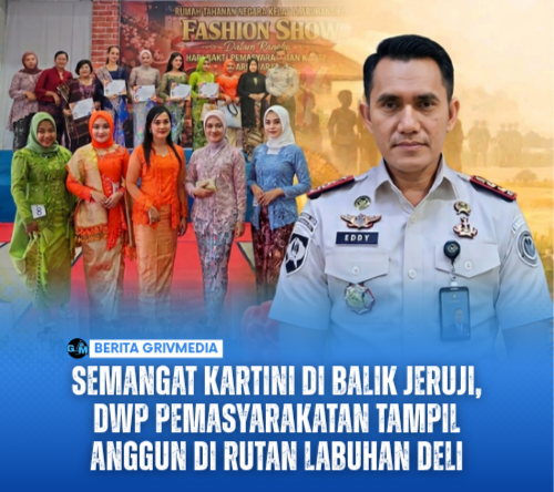 Semangat Kartini di Balik Jeruji, DWP Pemasyarakatan Tampil Anggun di Rutan Labuhan Deli