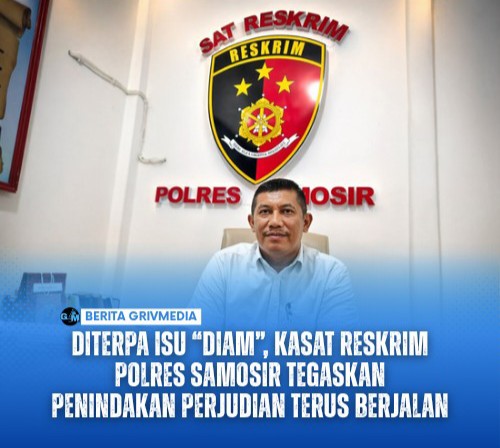 Diterpa Isu “Diam”, Kasat Reskrim Polres Samosir Tegaskan Penindakan Perjudian Terus Berjalan